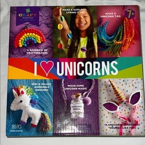 Craft I Love Unicorns Kids Learning Toy - Rainbow Colors